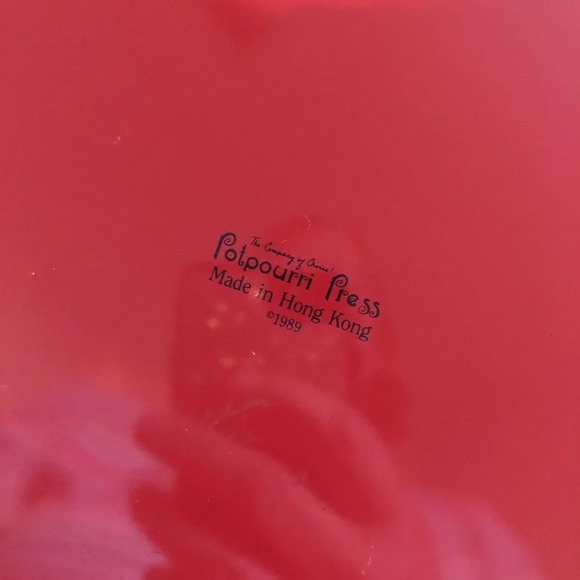 Vintage Ken Saunders Potpourri Press 1989 Retro Santa Tin Trays TWO Signed. - Picture 7 of 8